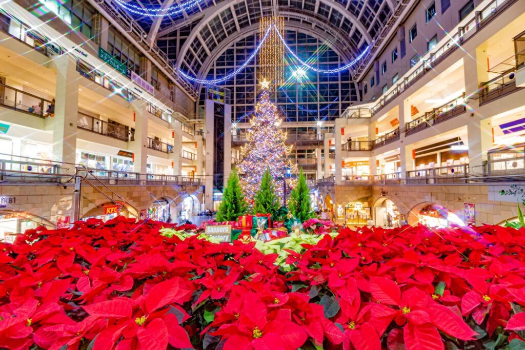 Atrium (christmas) - Sapporo Factory